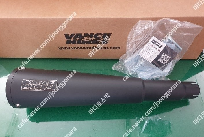 [미개봉] 혼다(HONDA) 레블1100MT 전용 반스 반스앤하인즈 슬립온 머플러 판매(구조변경 서류 포함) 이미지