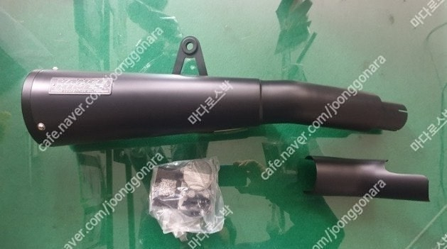 [미개봉] 혼다(HONDA) 레블1100MT 전용 반스 반스앤하인즈 슬립온 머플러 판매(구조변경 서류 포함) 이미지