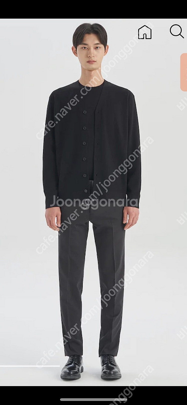 [새제품] 띠어리 뉴테일러 페이톤 다크차콜 30사이즈--1