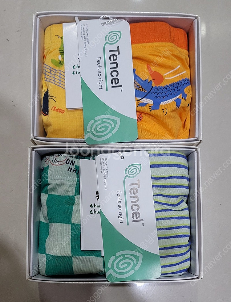 첨이첨이 남아삼각팬티 75호 텐셀원단 2매입 2박스 9...--0