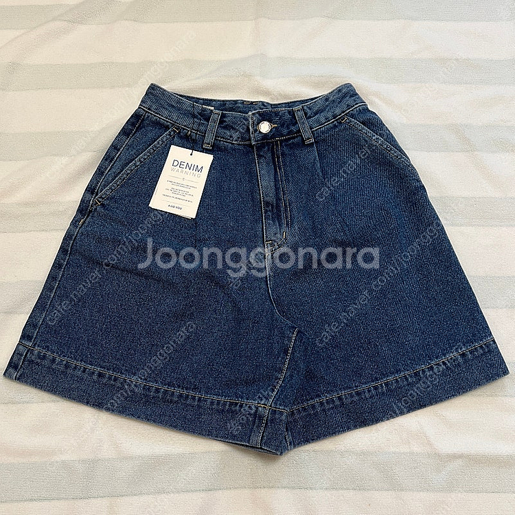[새상품] 앤유 볼차노 데님 쇼츠 BOLZANO SHO...--2