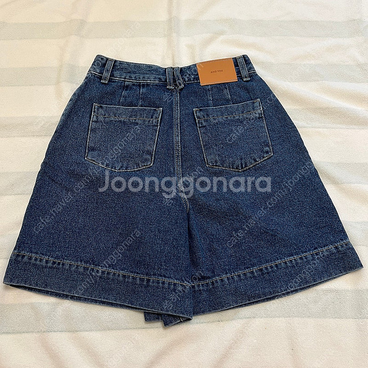 [새상품] 앤유 볼차노 데님 쇼츠 BOLZANO SHO...--3