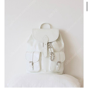 아카이브 제이투유 이태리 레더 백팩 크림 컬러 italy leather backpack (cream) 미개봉
