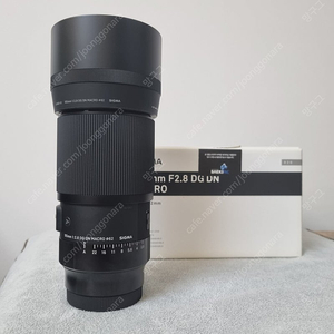 시그마 105mm f2.8 마크로 렌즈 (소니 마운트 105마) S급