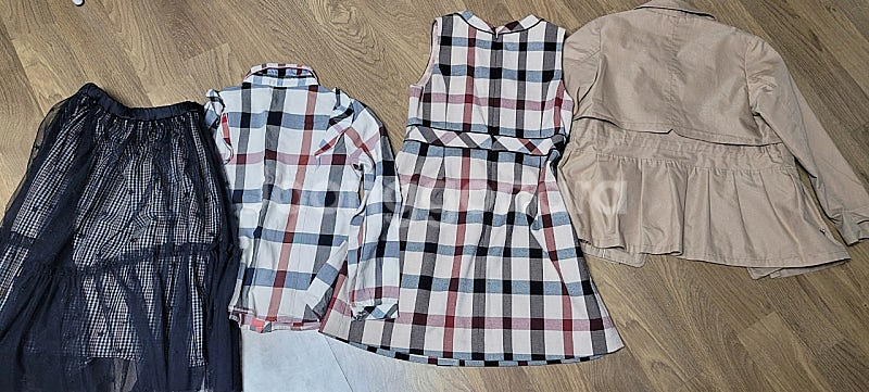 (여아140사이즈) 닥스키즈 자켓+닥스키즈 원피스+닥스 샤치마+닥스 셔츠ㅡ4벌--1