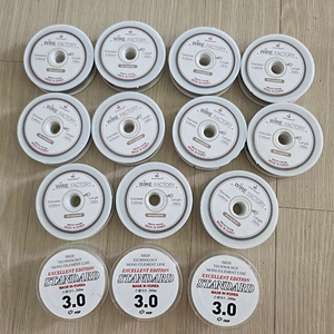 비즈공예용 와이어줄.릴낚시줄 2종(0.45mm,해동 3.0mm)