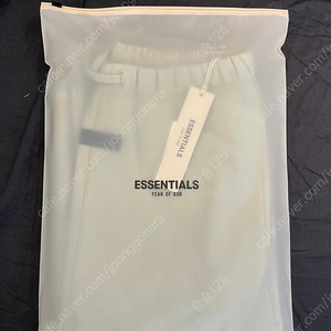 피오갓 에센셜 스웻팬츠 바지 한정판 텍 있음