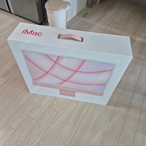 애플 아이맥 M1 24인치. 8GB 메모리, 256GB SSD 미개봉 새제품