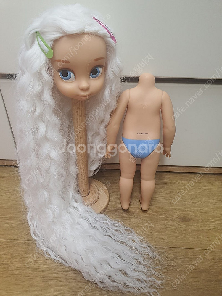 토르소 신디 베이비돌 화이트 펌핑식모--2