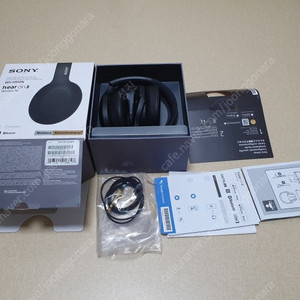 소니 (SONY) h.ear on 3 Wireless NC WH-H910N 헤드폰 입니다 !