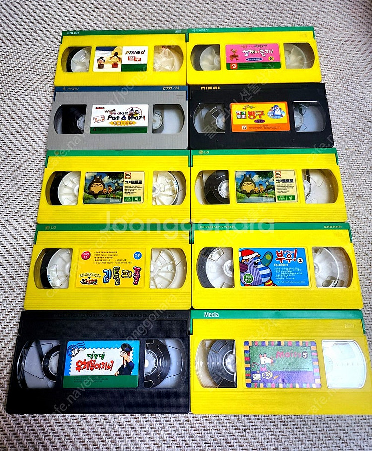 [고전완구] 90-2000년대 어린이 만화 비디오 팝니다--0