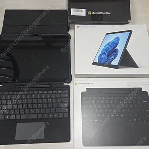 서피스프로8 16GB 256GB + 타입커버 + 슬림팬2