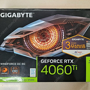 기가바이트 GIGABYTE RTX 4060TI 8Gb