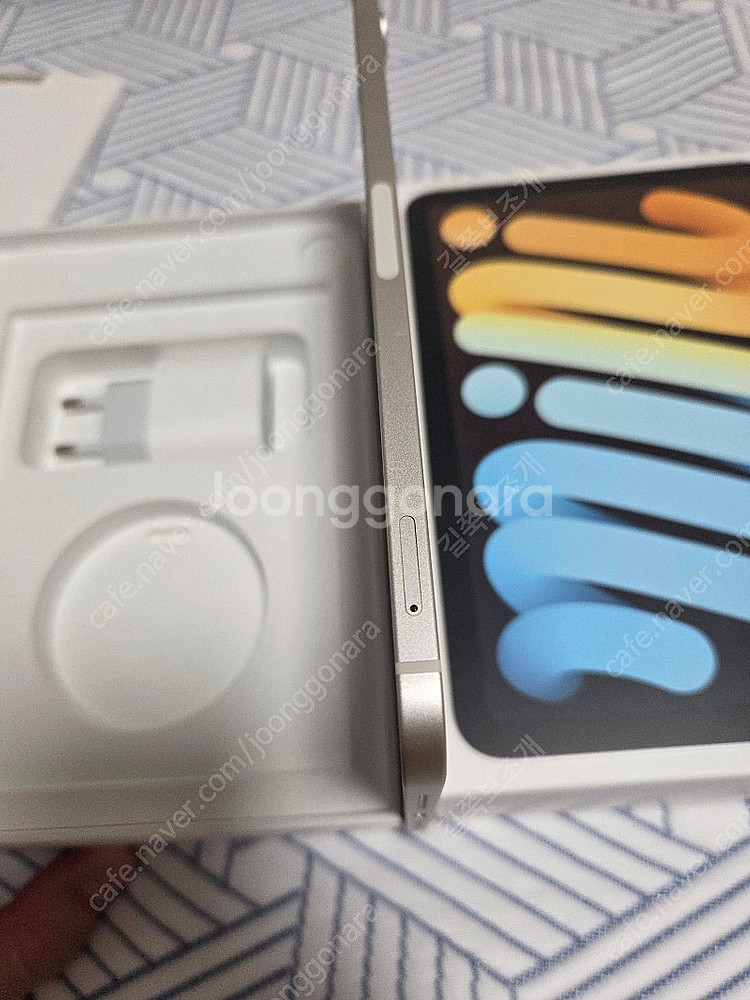 아이패드 미니6 64gb 셀룰러 스타라이트 새제품급--1