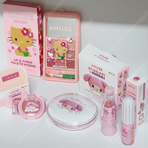 어뮤즈 마이멜로디 쿠로미 쿠션 스파클립밤 틴트 태닝키티