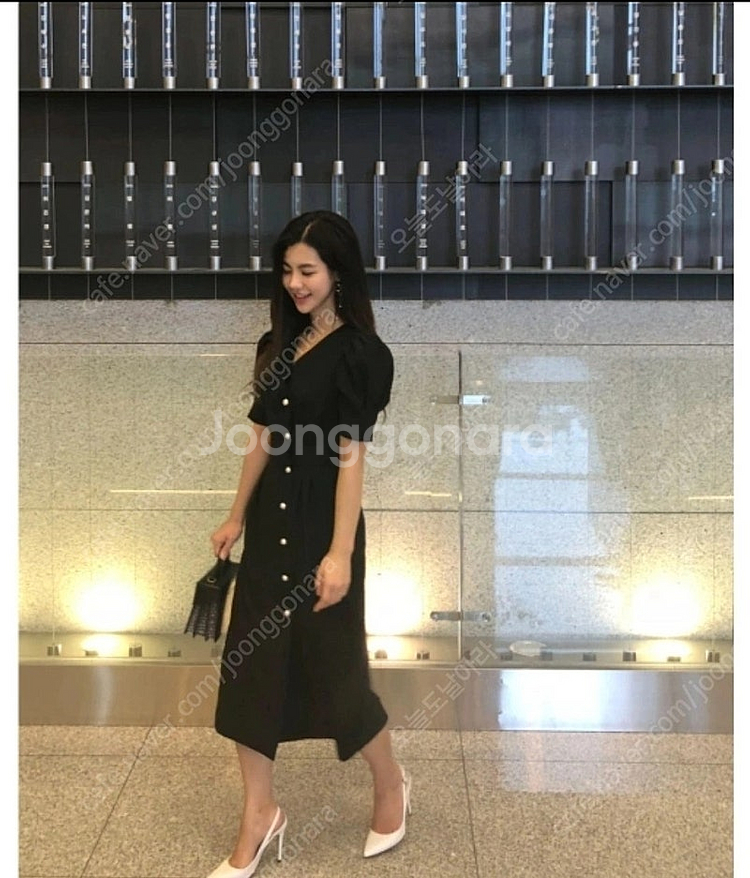 하객룩원피스 반팔원피스 새상품--1