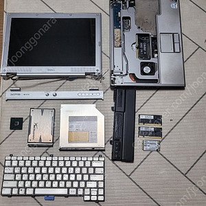 DELL XPS M1210 레트로 노트북 부품