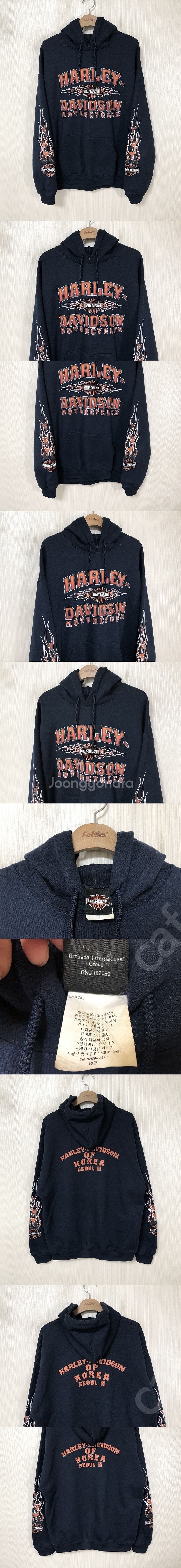 할리데이비슨(HARLEY-DAVIDSON) 후드티셔츠 ...--0