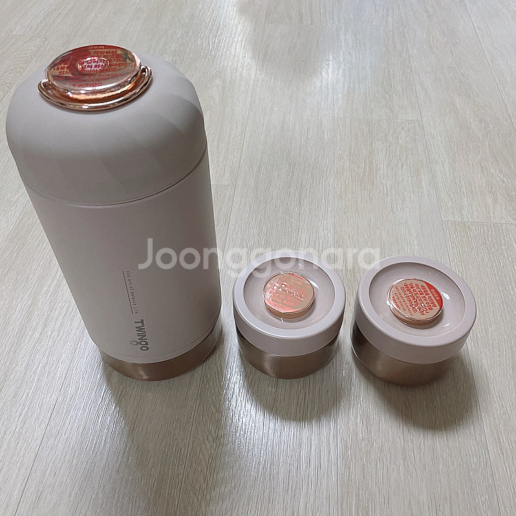 [새상품] 트윙고 T6 보온도시락 죽통1+반찬통2 세트--0