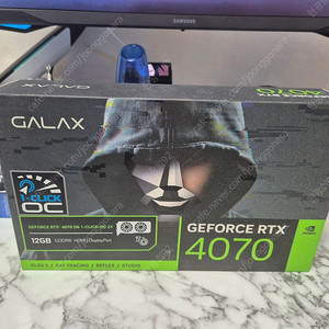 RTX4070 갤럭시 OC 미개봉 팝니다.