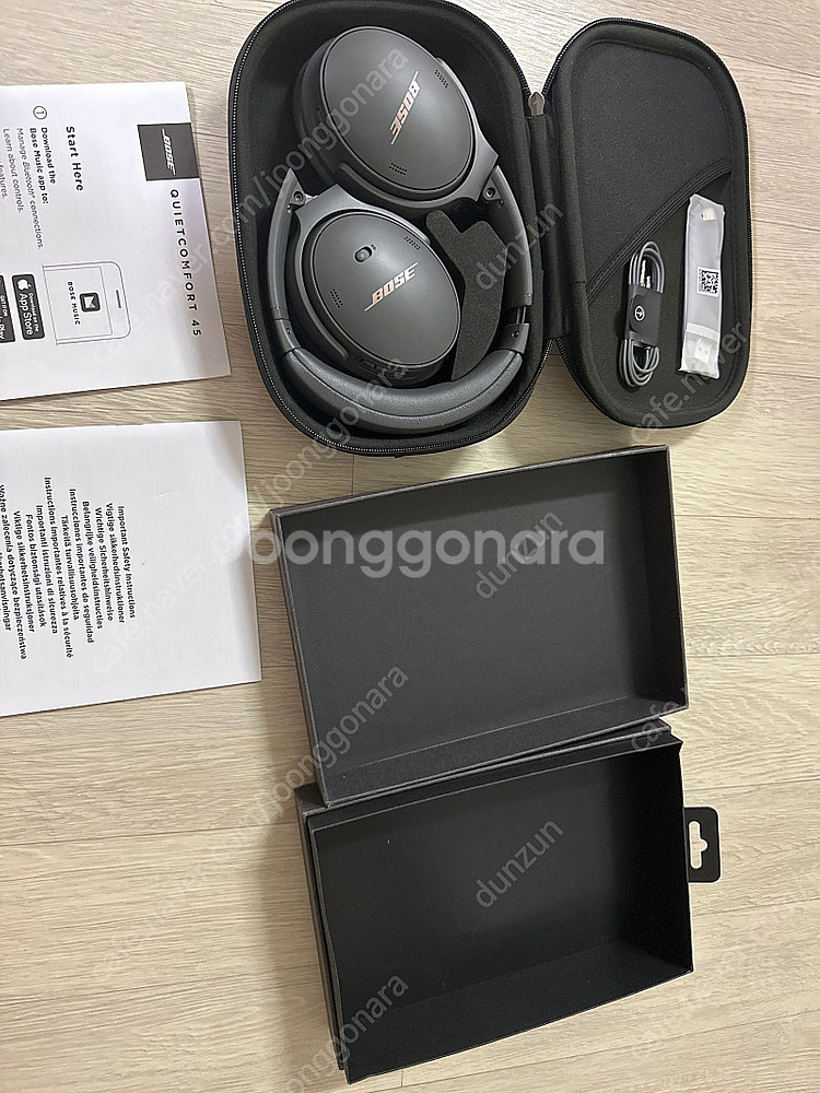 보스 헤드폰 bose QC45--2