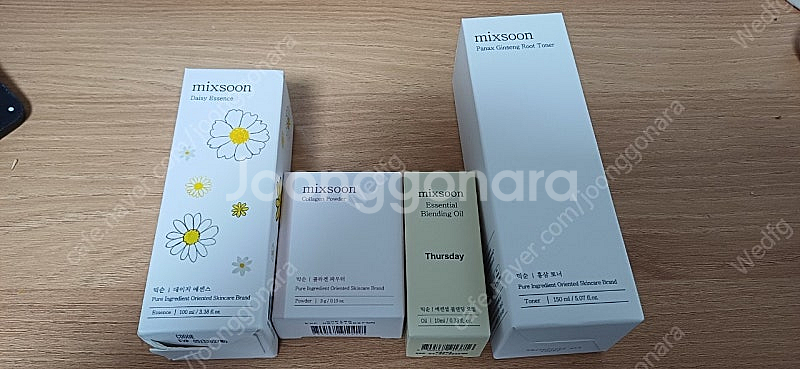 믹순 에센스 믹순 오일 믹순 토너 믹순 콜라겐파우더--0