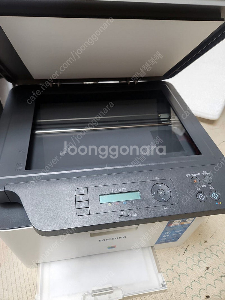 삼성 SL-c563w 컬러 레이져프린터 (고장품) 6만...--4