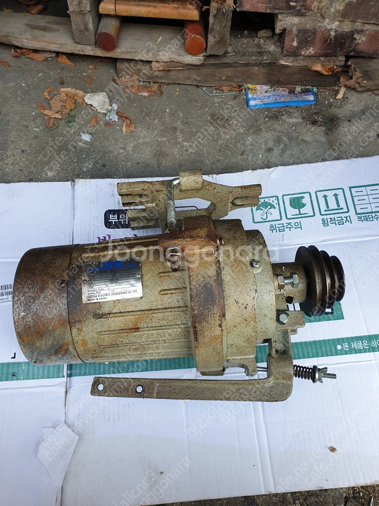 공업용 클러치모터 삼상 220V/380V용 3대--8
