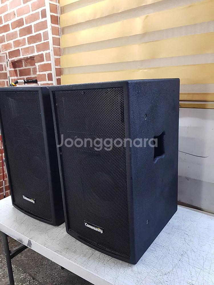 미국 커뮤니티 공연용스피커--1