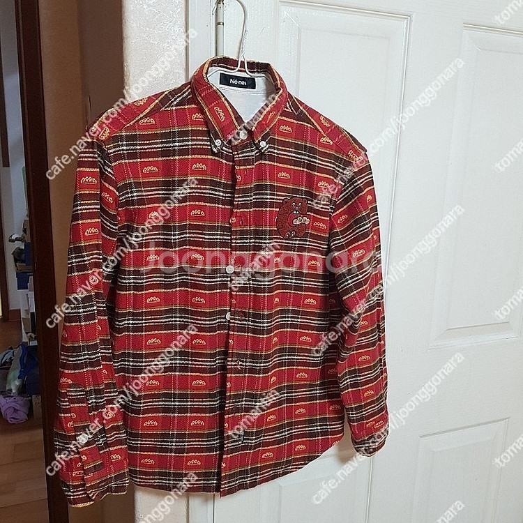 Ne-net 네넷 패치워크 긴팔 겨울 남방셔츠 55사이즈 이만원--0