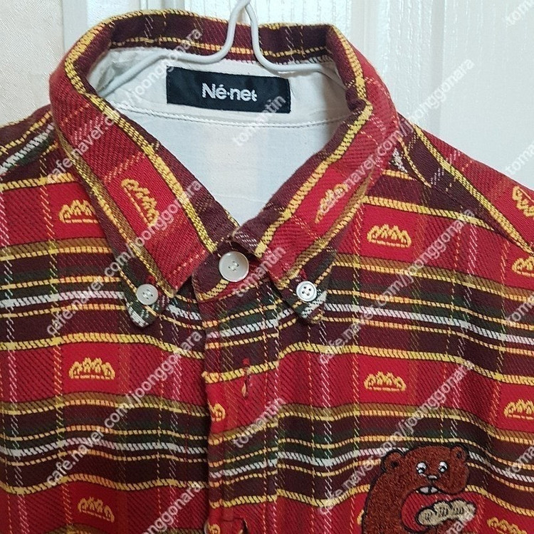 Ne-net 네넷 패치워크 긴팔 겨울 남방셔츠 55사이즈 이만원--1