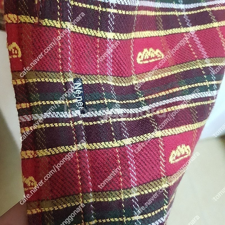 Ne-net 네넷 패치워크 긴팔 겨울 남방셔츠 55사이즈 이만원--3