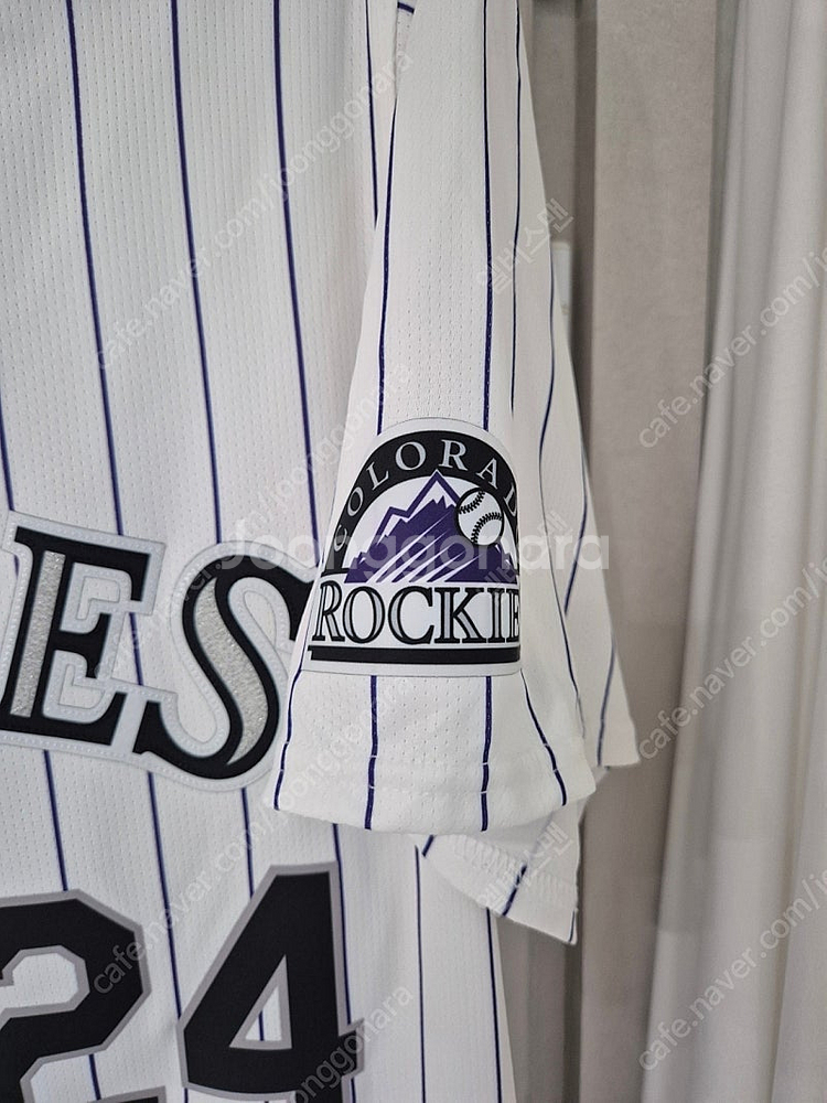 나이키 MLB 콜로라도 베이퍼리미티드 유니폼 져지 XL--4