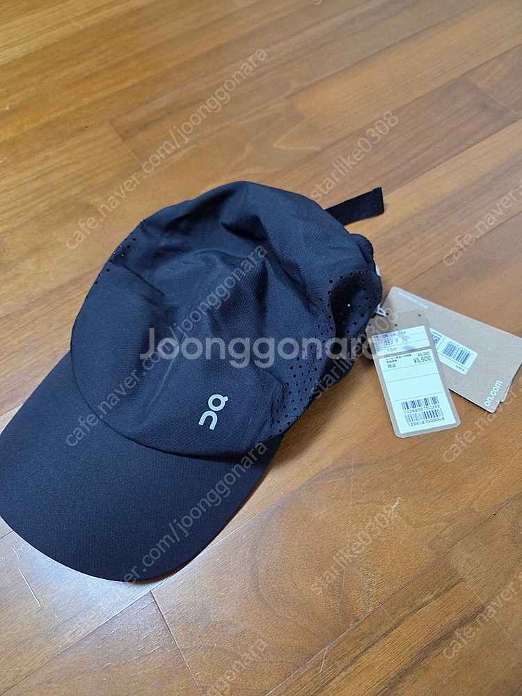 (새상품) 온러닝티셔츠,온러닝바지,온러닝캡--0