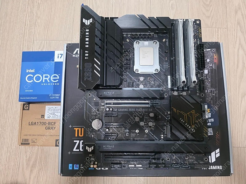 13700KF, z690 TUF WIFI, OLOY DDR4 8Gx2 램 일괄 판매 합니다.--0
