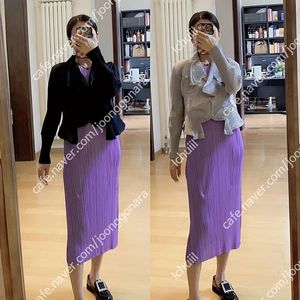 플리츠플리즈 먼슬리 원피스 (국내 미출시 컬러)~