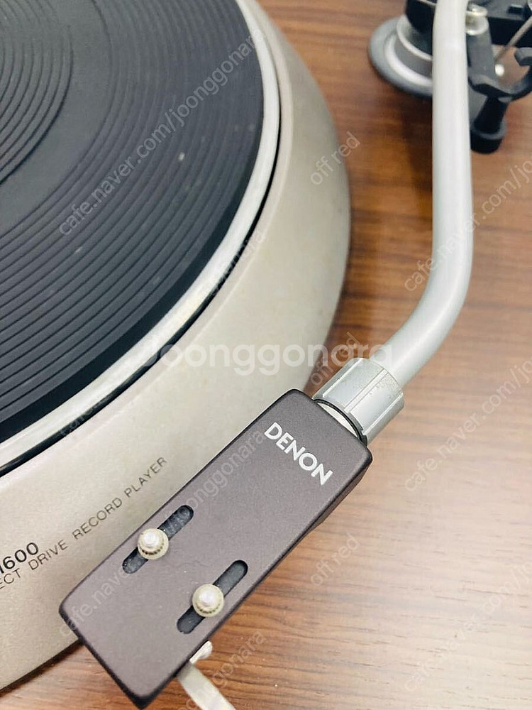빈티지감성 데논 DP1600 턴 테이블--4