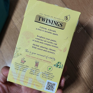 Twinings Fennel Tea 트와이닝 퓨어 펜넬티 20티백