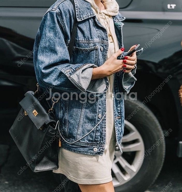 ZARA 자라 데님 자켓--1
