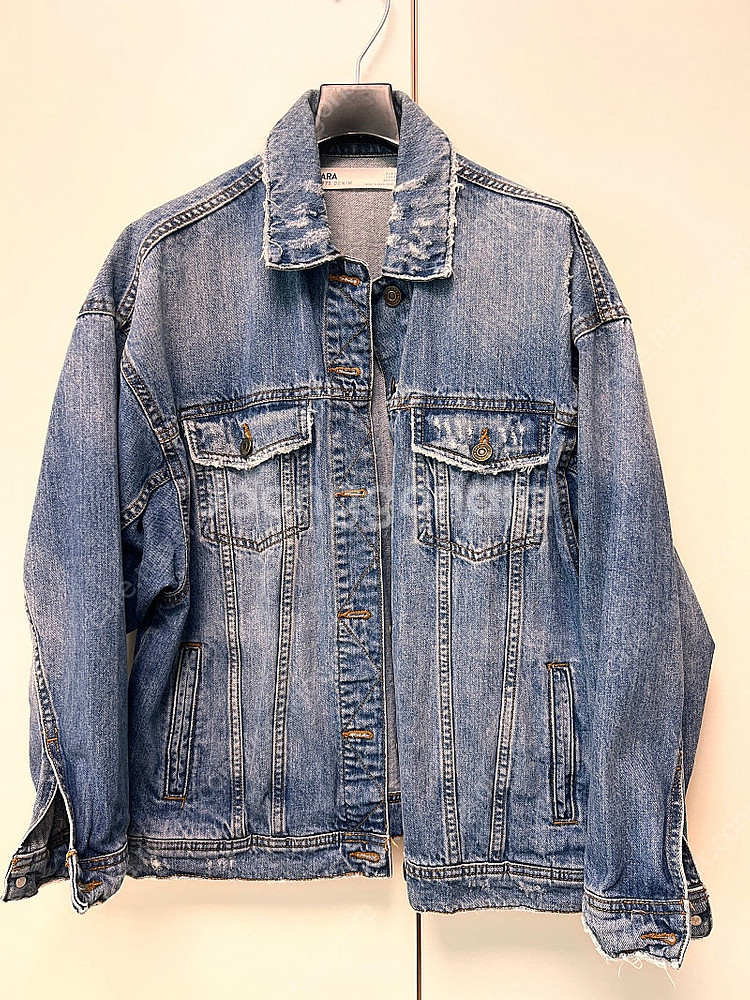 ZARA 자라 데님 자켓--0