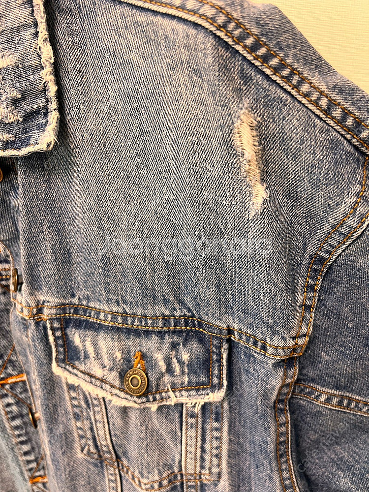 ZARA 자라 데님 자켓--3