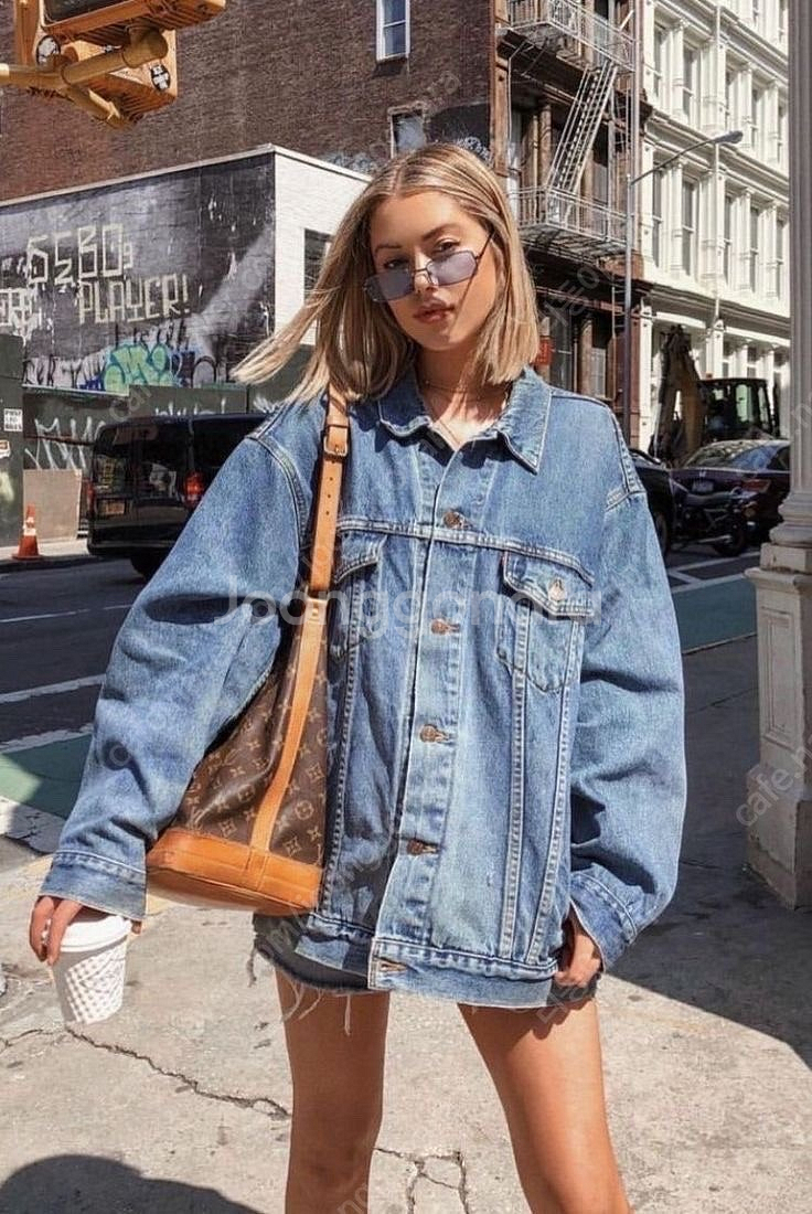 ZARA 자라 데님 자켓--6