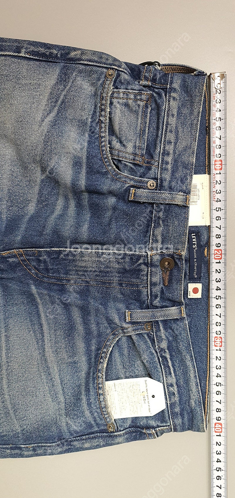 LMC 502 패치워크 셀비지 (W30) 리바이스 메이...--1