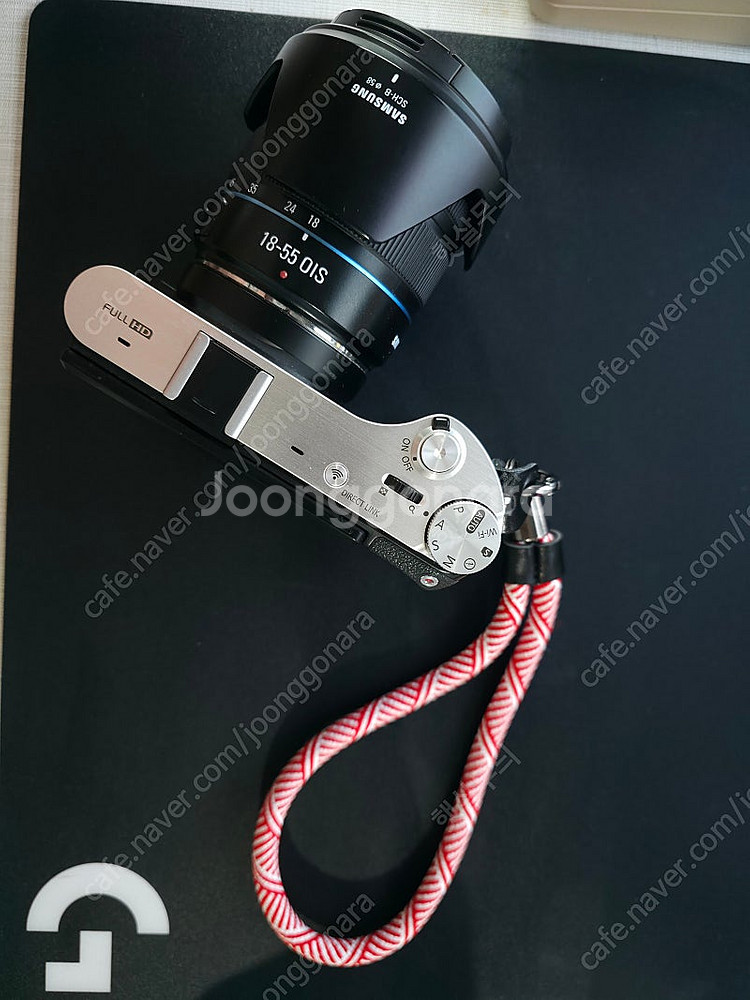 삼성 nx300 + 1855 렌즈 블랙 색상 판매합니다--0