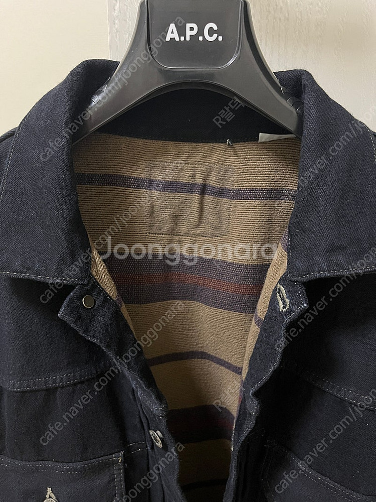 리바이스빈티지클로딩 lvc1953 507XX 타입2 블...--6