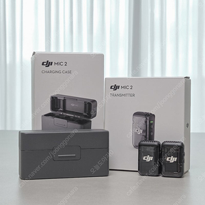 [풀박스/택배비포함] DJI MIC2 무선마이크 2개 (2TX) + 충전케이스