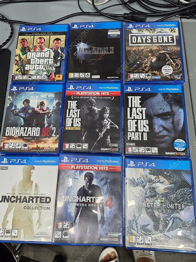 플레이스테이션4 게임타이틀 팝니다. PS4 이미지