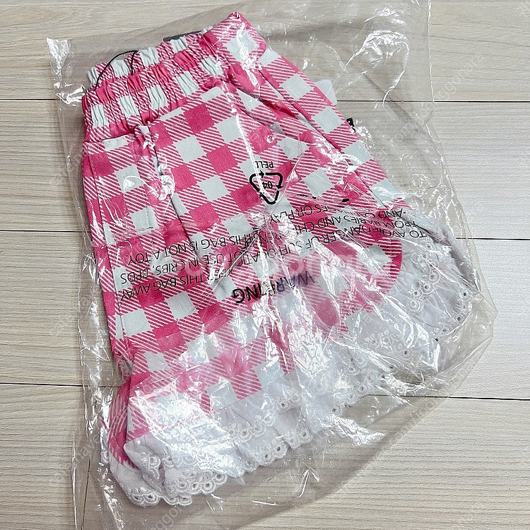 베베베베 핑크팬츠 S(새상품)--1