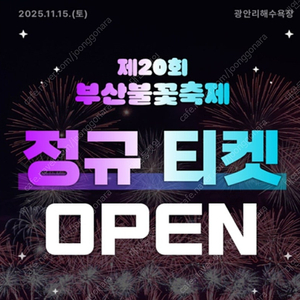 부산 불꽃축제 S석