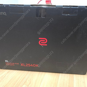 벤큐 xl2540k 풀박스 판매합니다